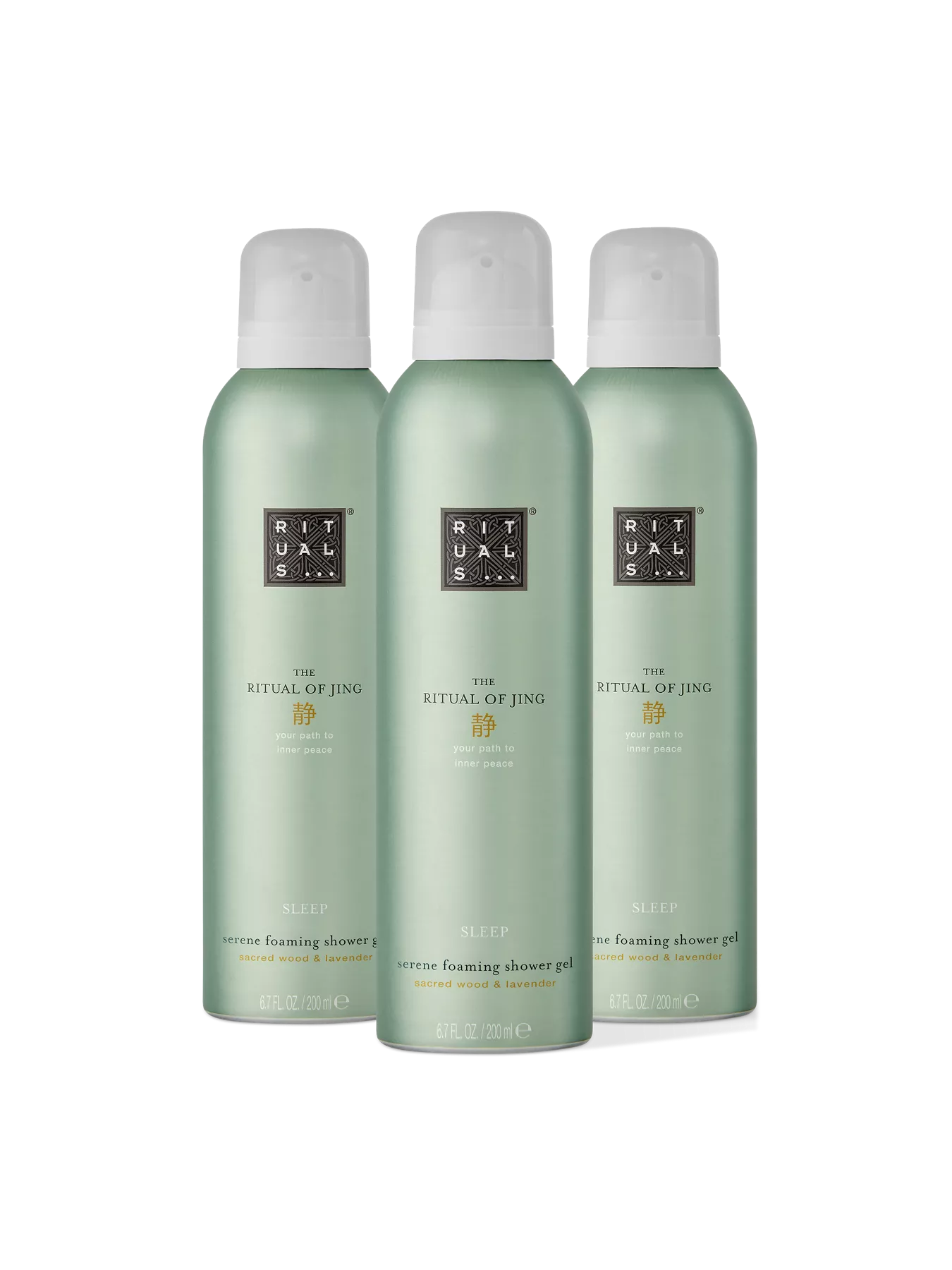 JING Gel de banho com espuma