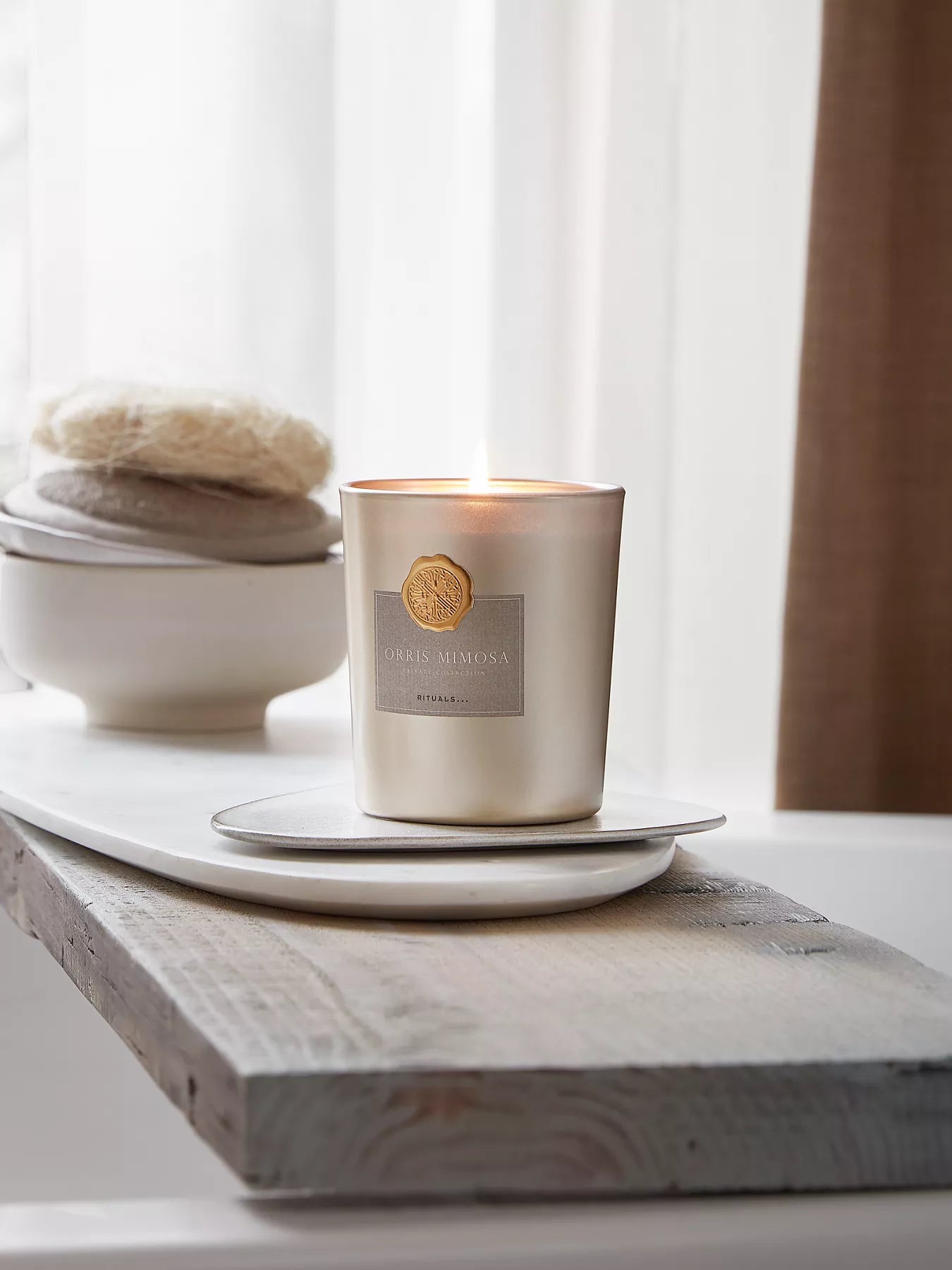 Orris Mimosa Scented Candle