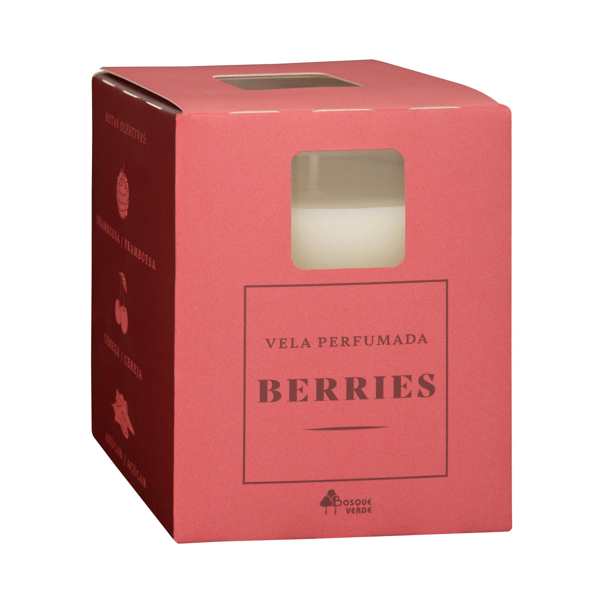 Bosque Verde FRUTOS VERMELHOS Vela Aromática