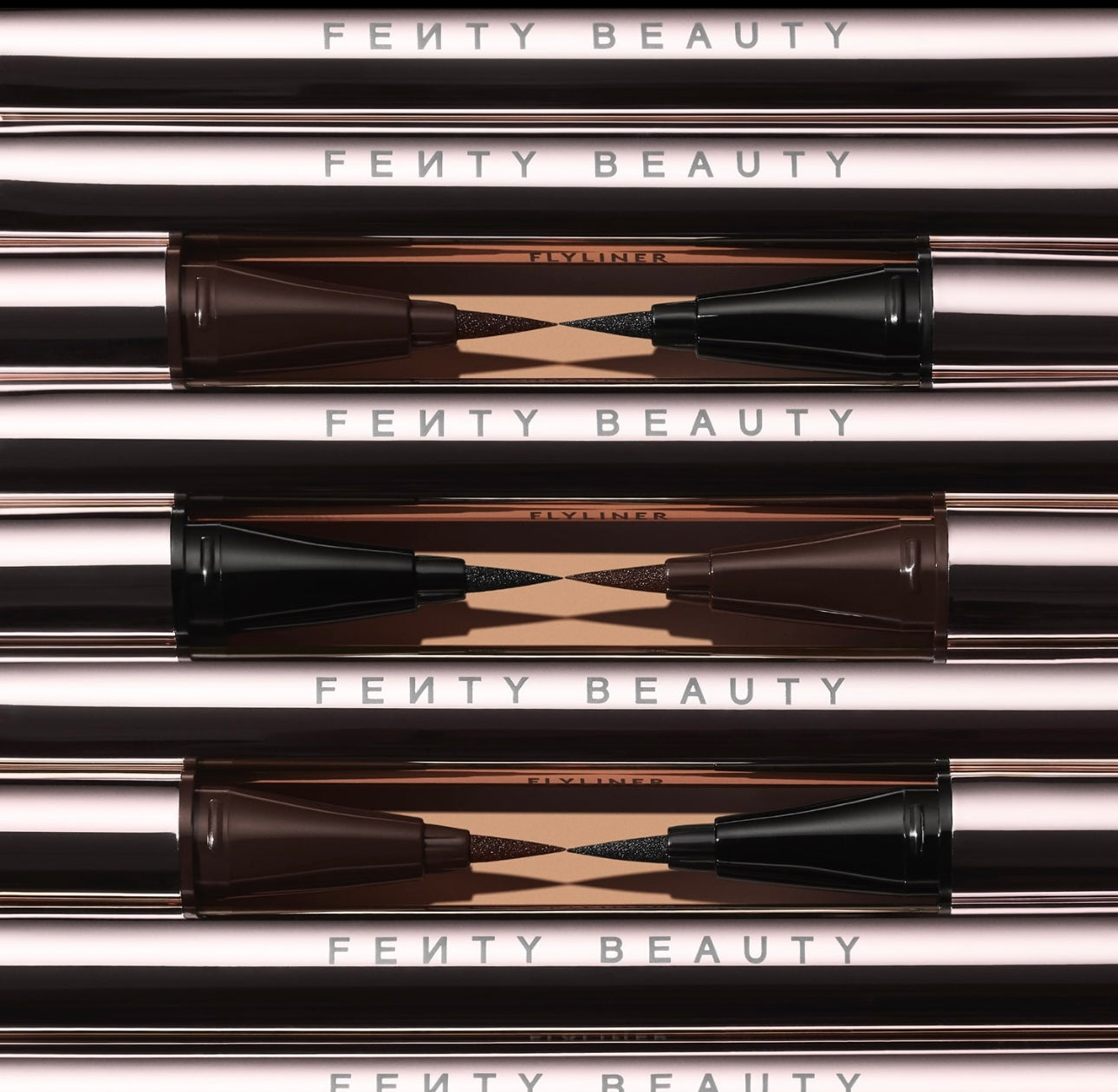 FENTY BEAUTY Flyliner Eyeliner líquido de longa duração Cuz I'm Black