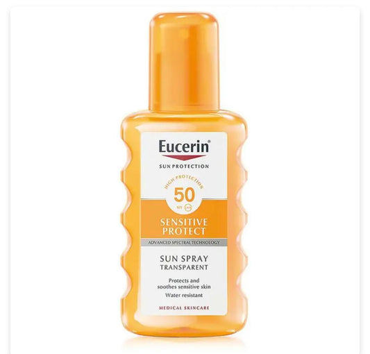 EUCERIN SUN SPRAY TRANSPARENTE FPS50 200ML