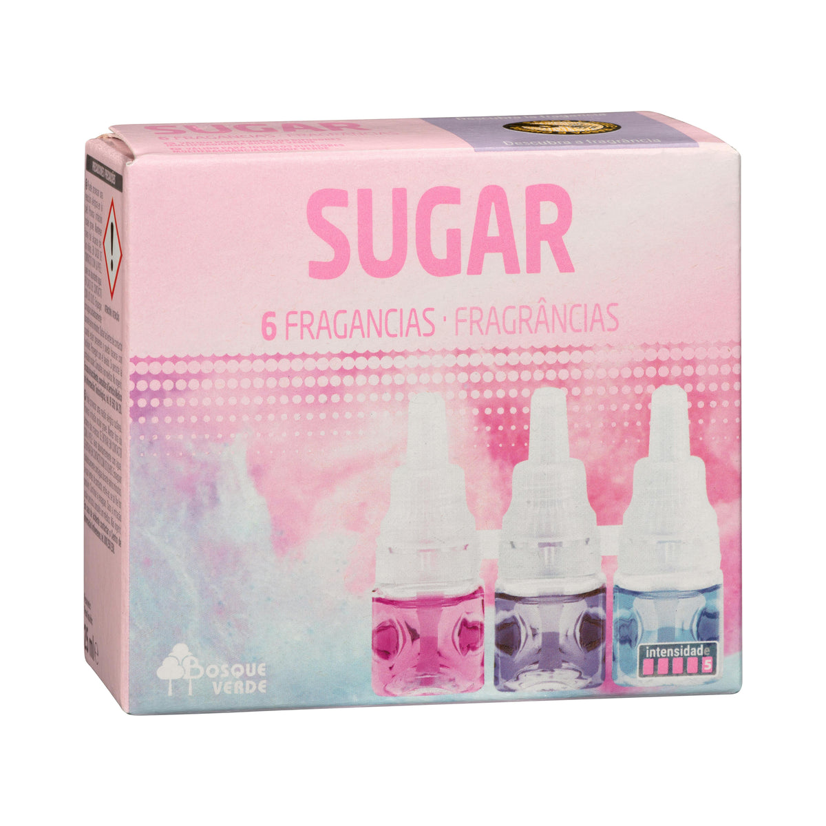 Bosque Verde SUGAR Recarga Elétrica 6 Fragrâncias