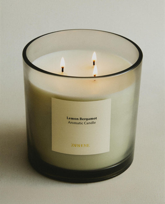 Zara Home LEMON BERGAMOT Vela Aromática