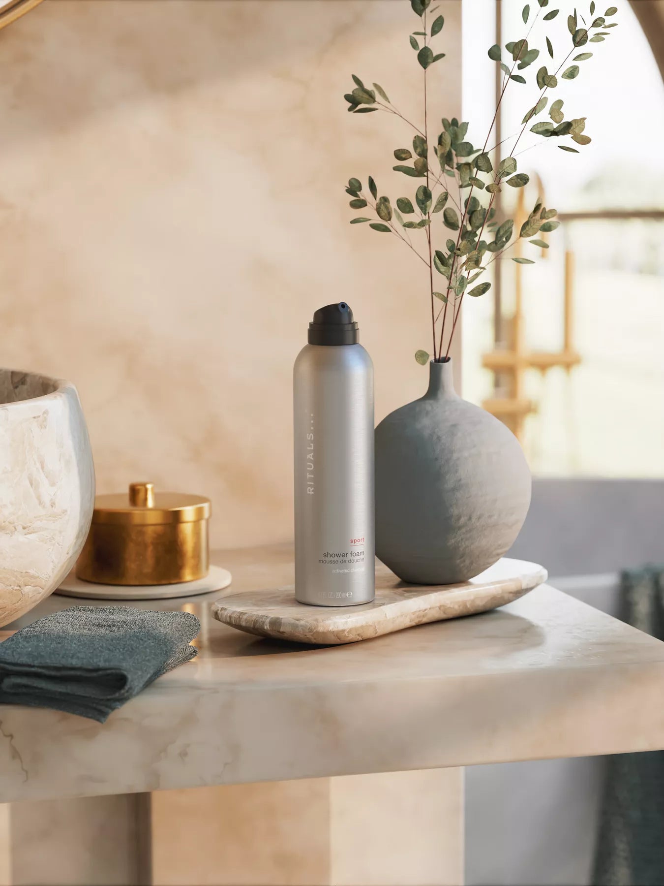 ESPORTE Gel de banho com espuma