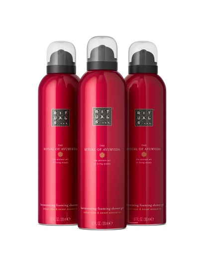 AYURVEDA Gel de banho com espuma