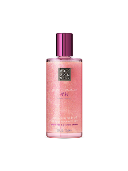 YOZAKURA Óleo Corporal Cintilante