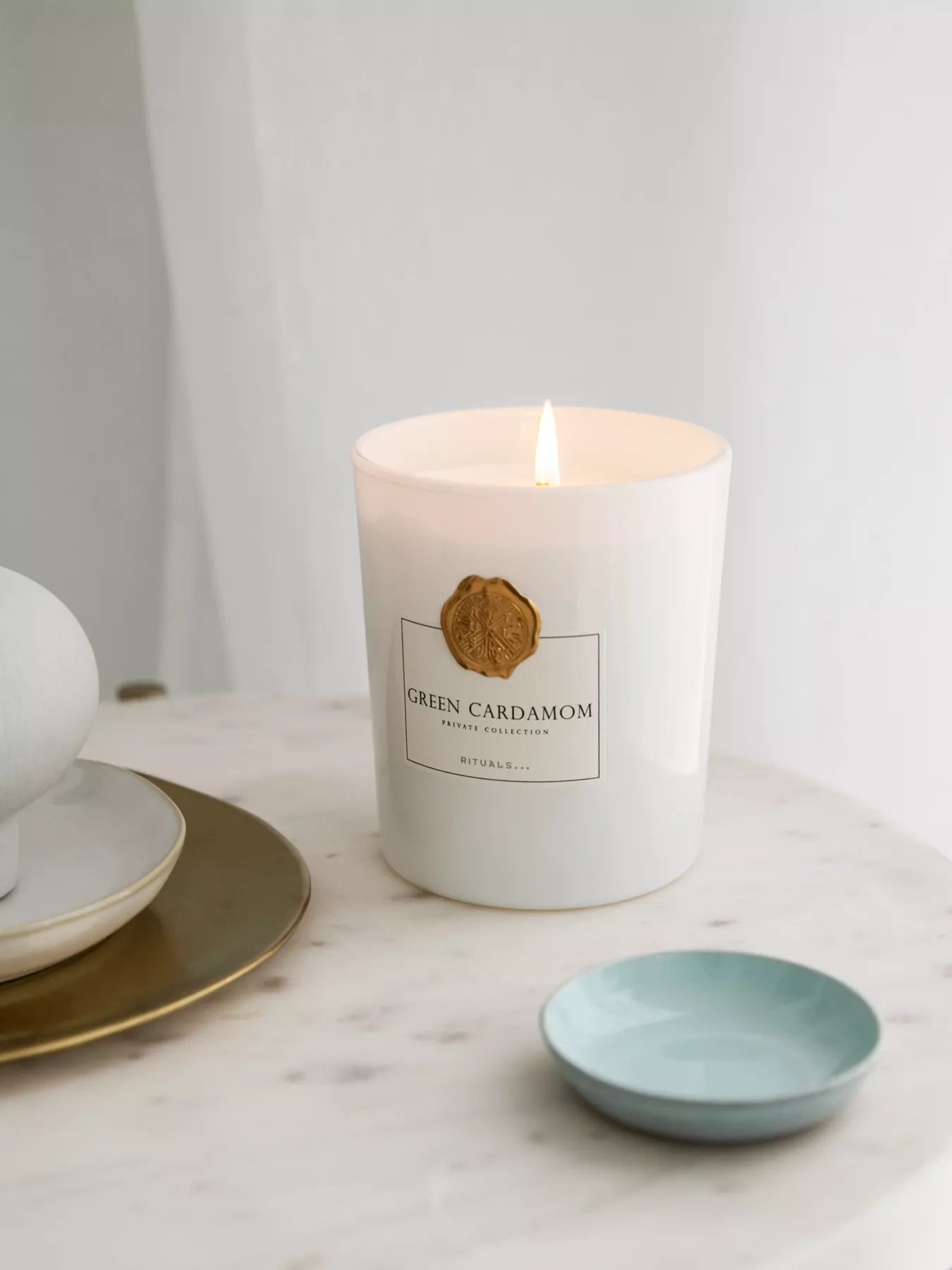 Green Cardamom Scented Candle