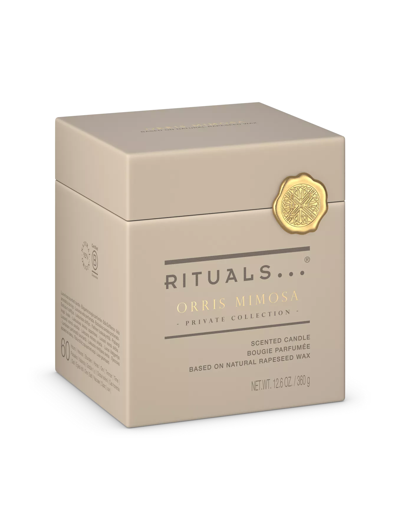 Orris Mimosa Scented Candle