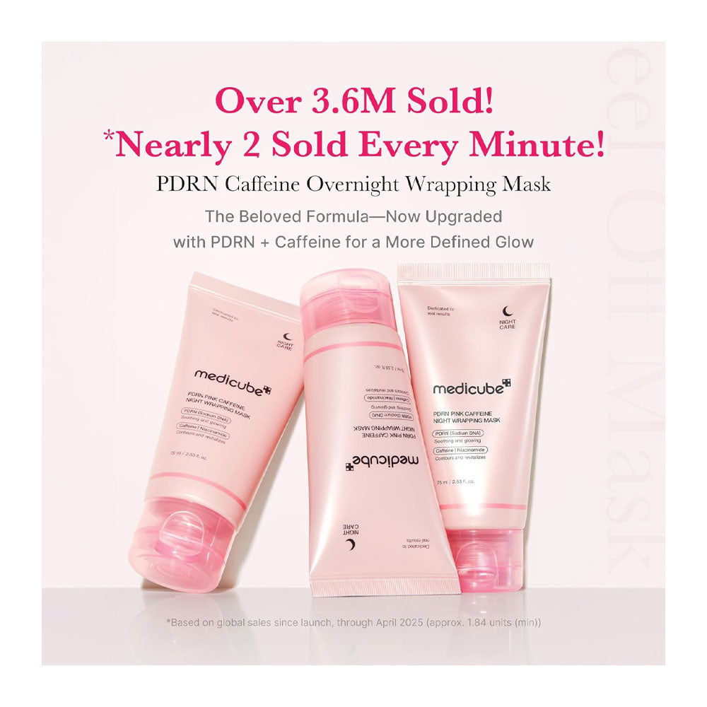 Medicube PDRN Pink Caffeine Night Wrapping Mask