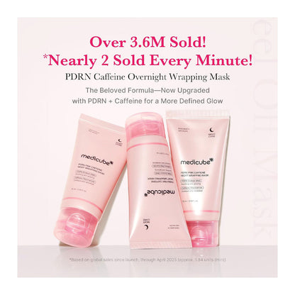 Medicube PDRN Pink Caffeine Night Wrapping Mask