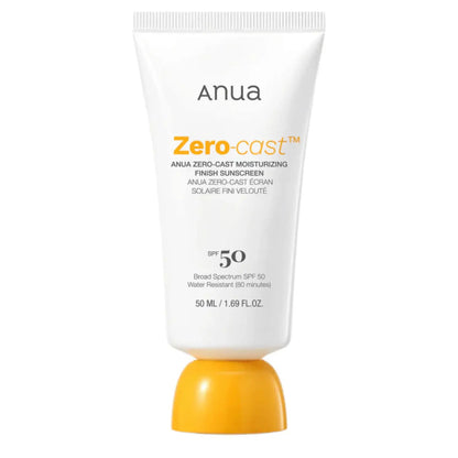 Anua Zero-cast Moisturizing Finish Sunscreen SPF50