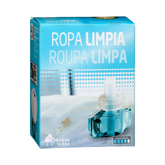 Bosque Verde ROUPA LAVADA Recarga Ambientador Elétrico