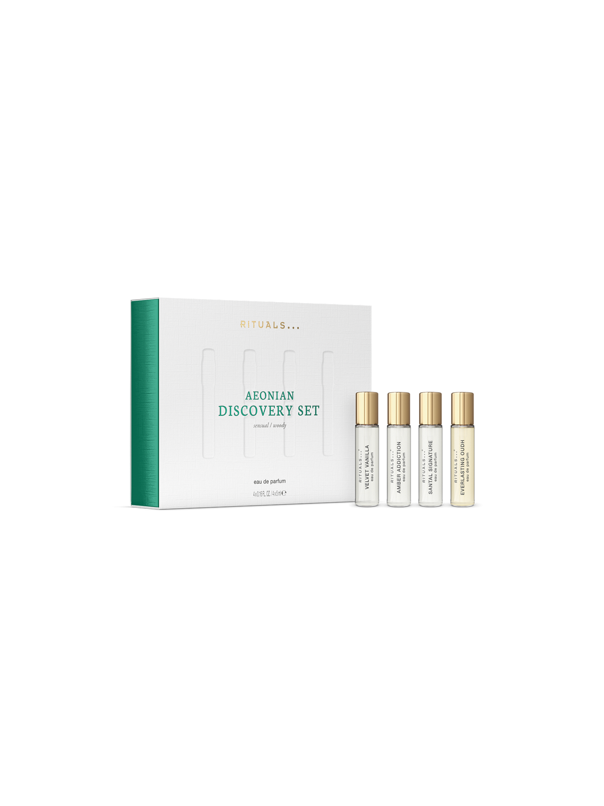 Rituals AEONIAN Discovery Set Sensual e Amadeirado 4 x 5 ml