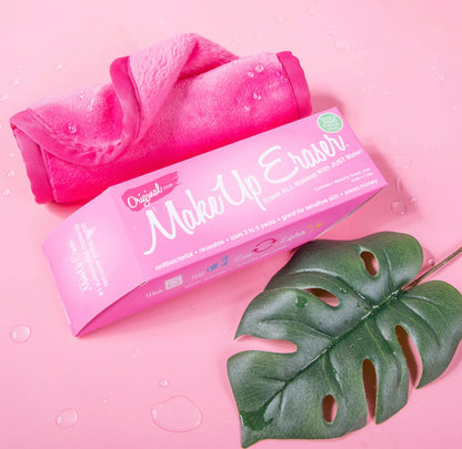 MAKE UP ERASER Makeup Eraser Toalhete desmaquilhante reutilizável Rose