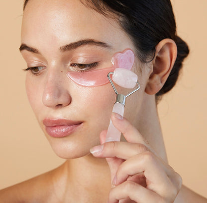 SKIN GYM Skin Gym Rolo Quartzo- Acessório Facial FACIAL ROLLER MINI ROSE EYE