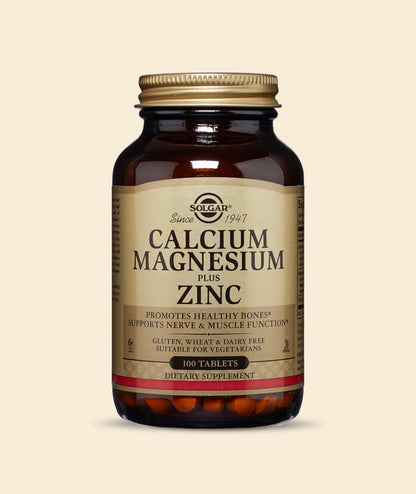 Cálcio Magnésio Zinco 100 Comprimidos